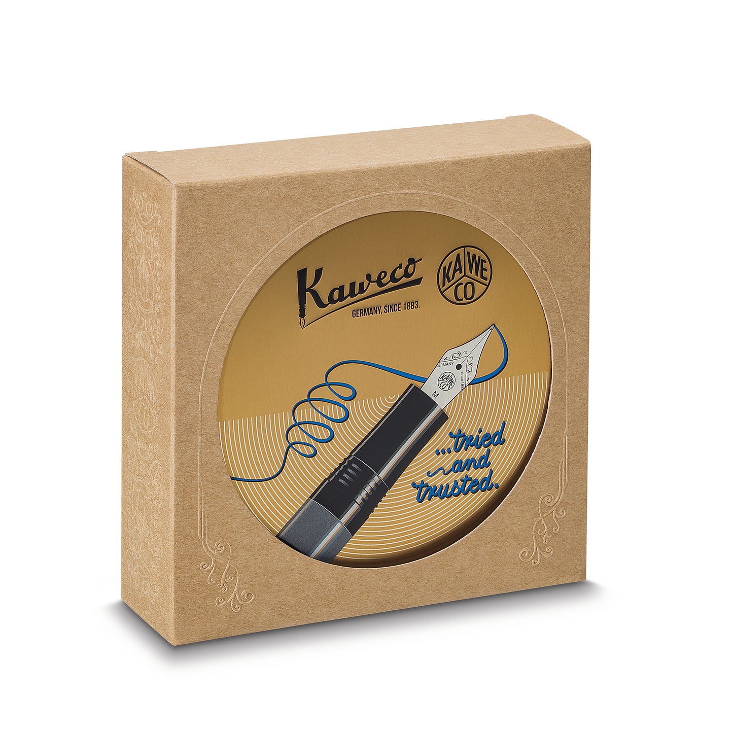 Kaweco Piston Sport AL Black/Gold Fountain Pen