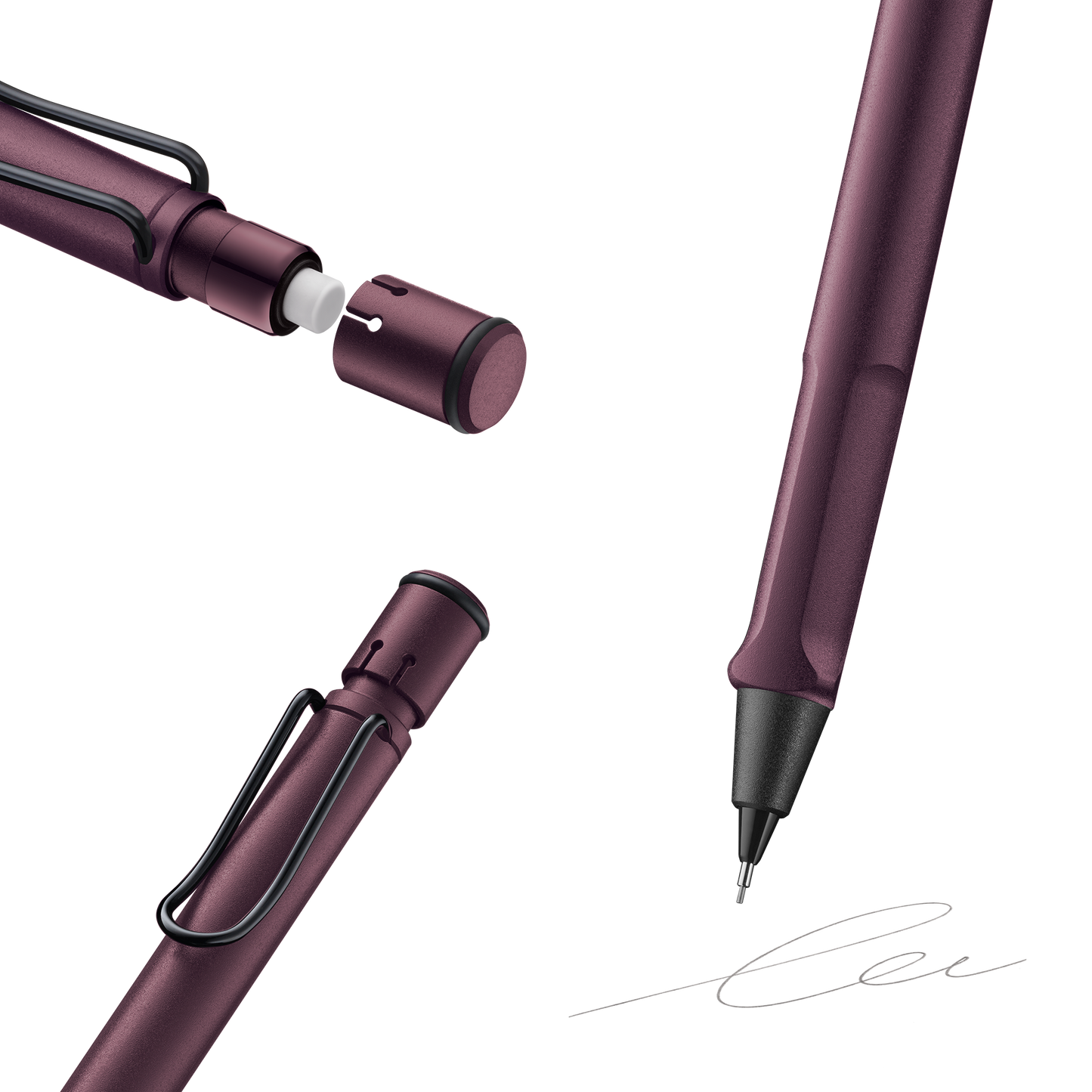Lamy Safari Mechanical Pencil Scarlet