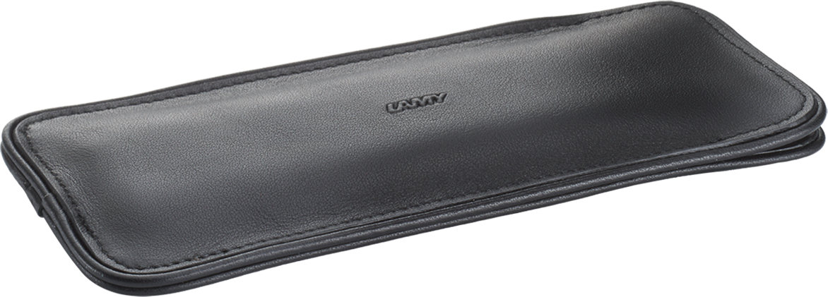 Lamy Leather Double Slip Pen Case, Black