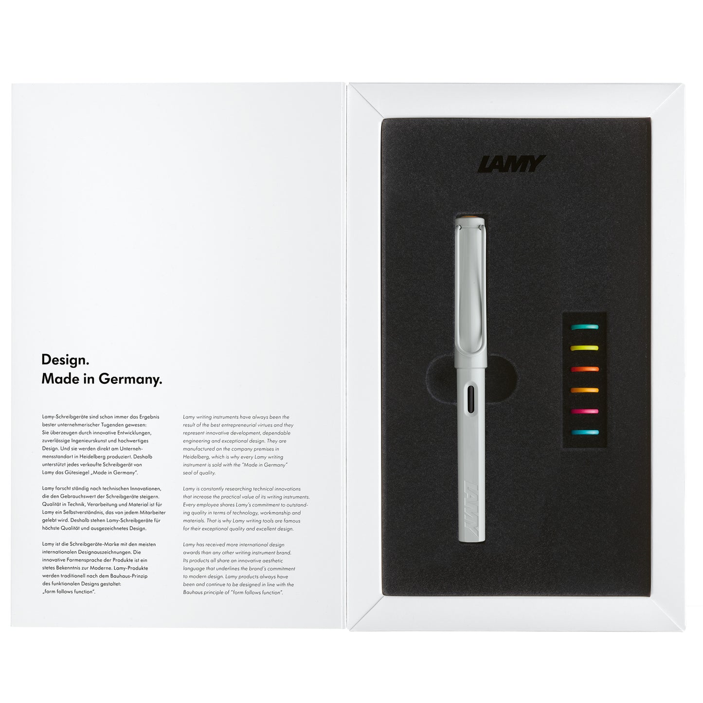 Lamy Safari Fountain Pen Multi Rings Set