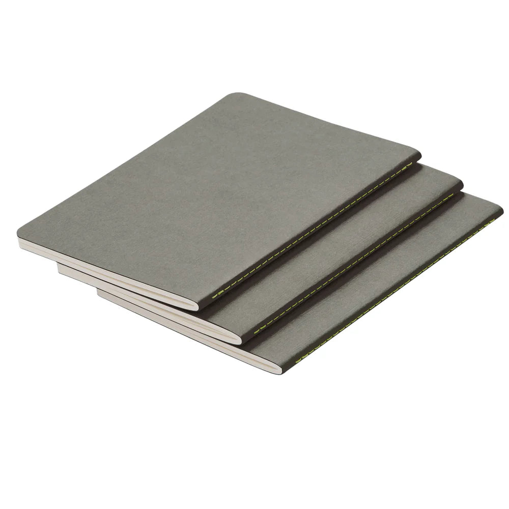 Lamy Notebook Soft Cover A5 Grey Set/3