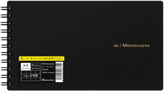 Mnemosyne Notebook N186 Long Grid