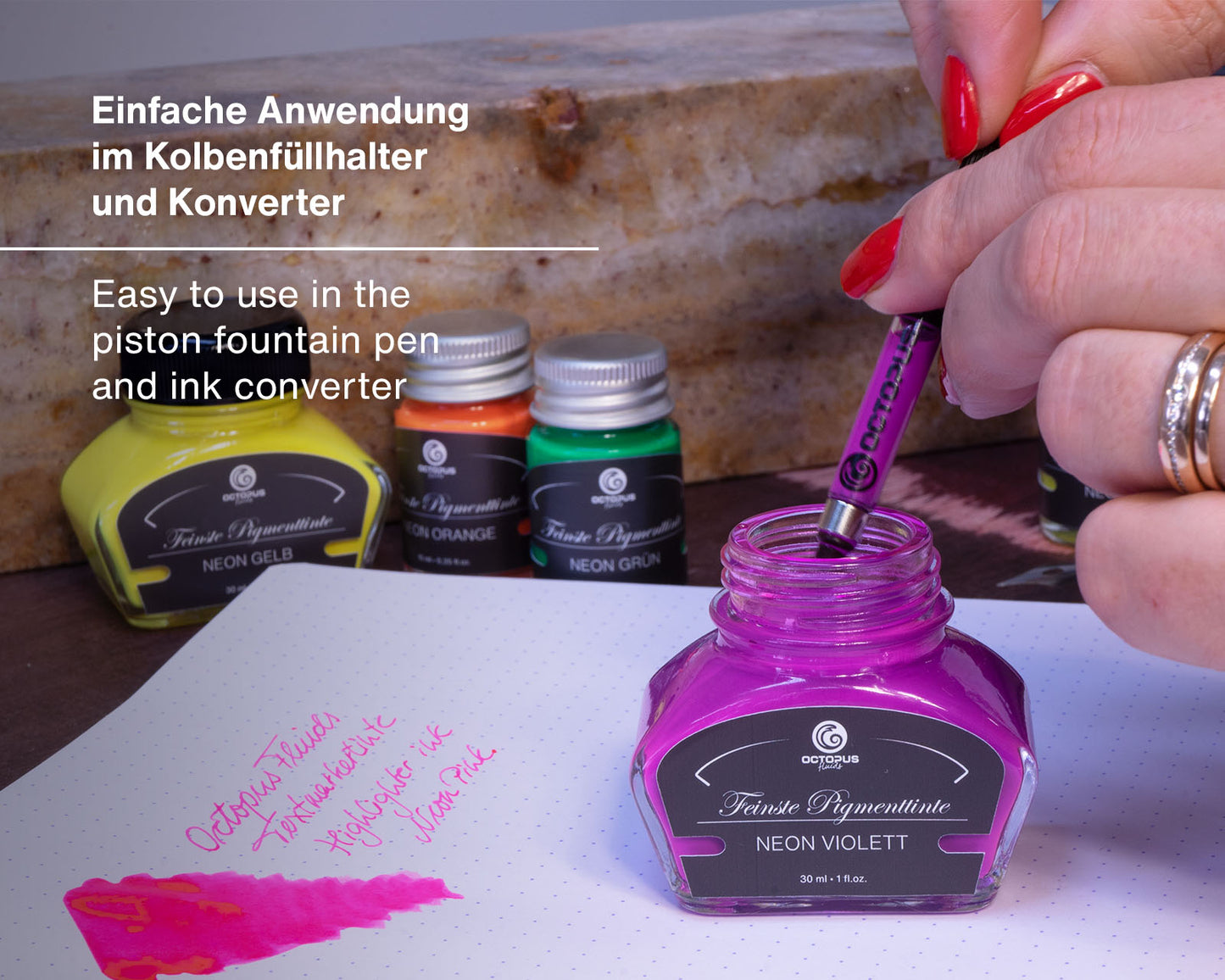 Octopus Fluids Ink Neon 30ml