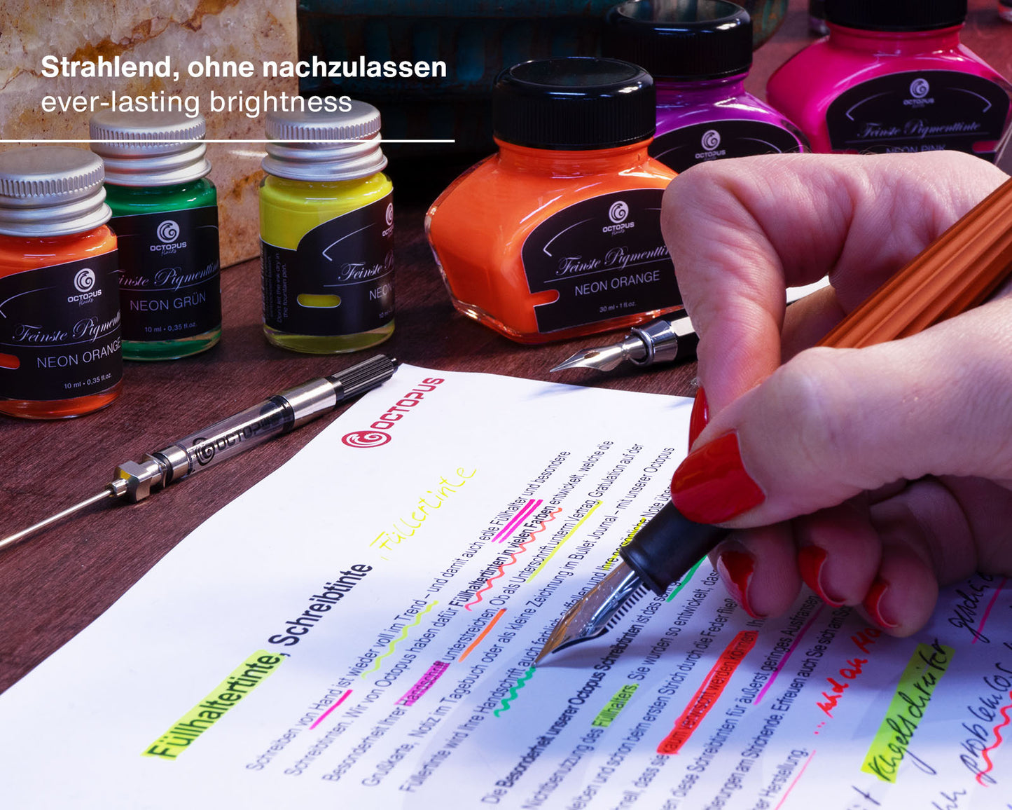 Octopus Fluids Ink Neon 30ml