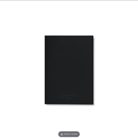 Caran D'Ache Notebook Black A5 Lined