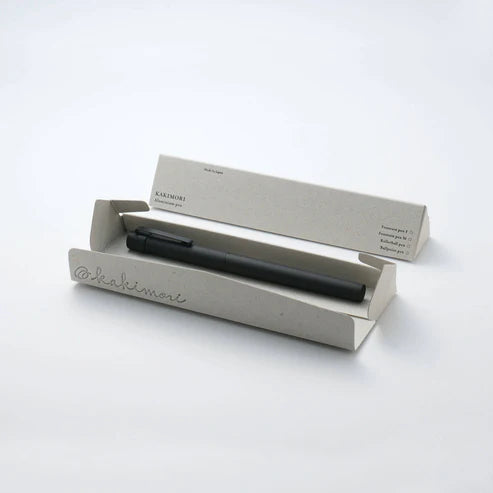 Kakimori Ballpoint Pen Aluminum Black