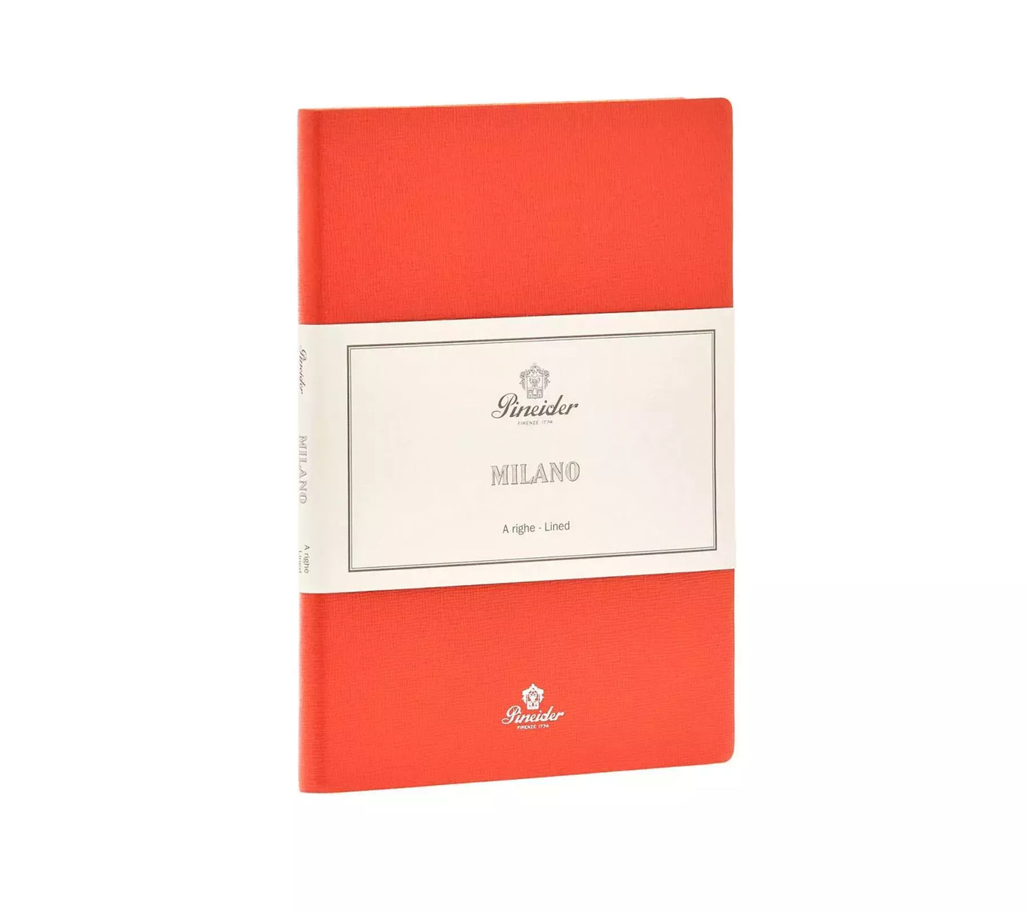 Pineider Milano Notebook Leather 80G. (A5) 14.5x21cm