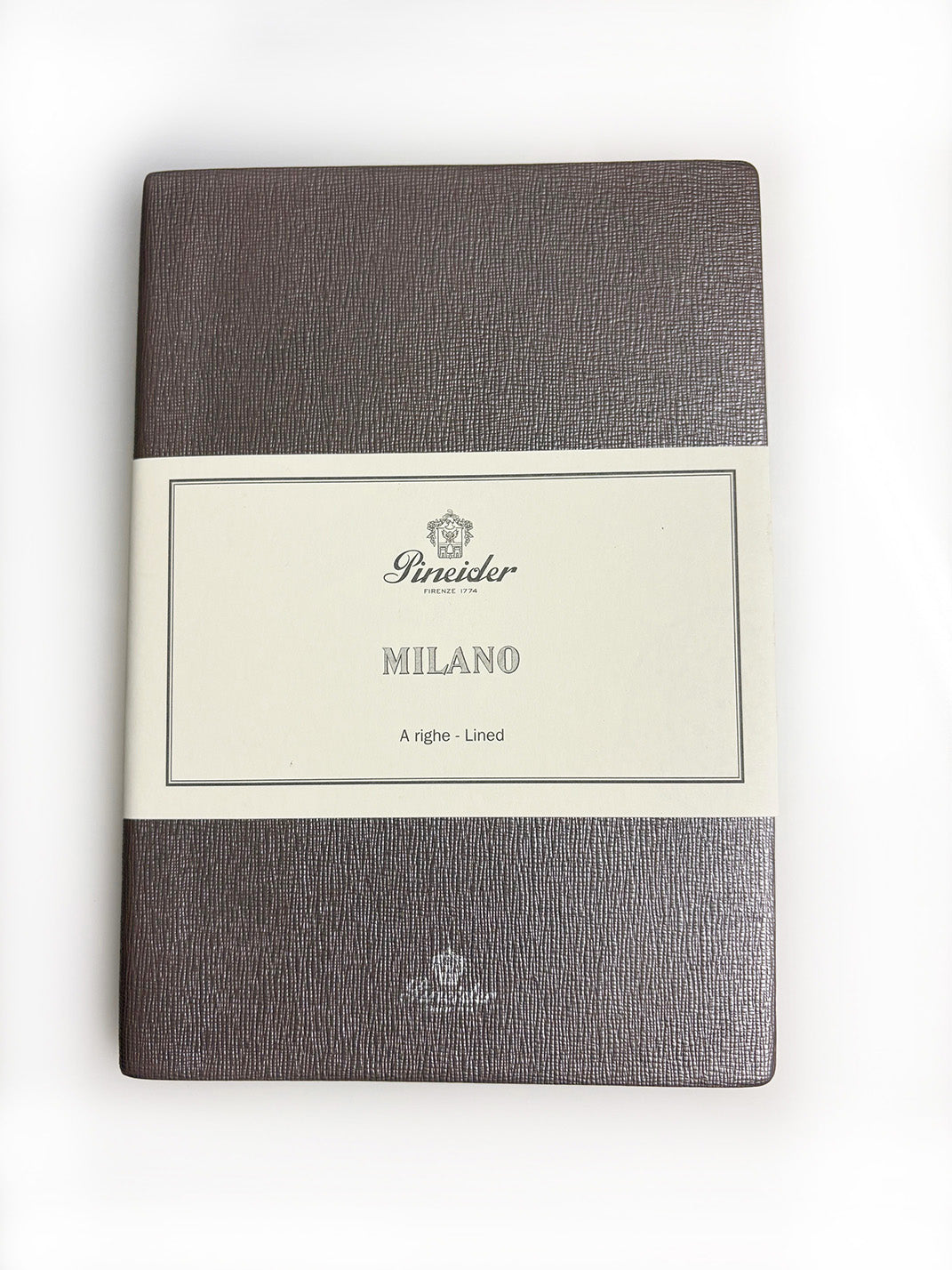 Pineider Milano Notebook Leather 80G. (A5) 14.5x21cm