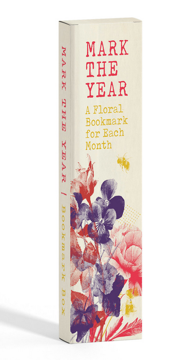 Mark the Year Floral Bookmark Box of 24