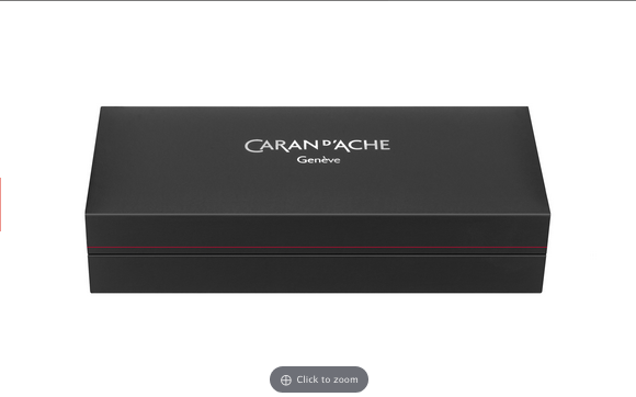 Caran D’Ache Leman Bicolor Black Ballpoint Pen