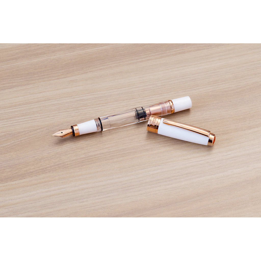 TWSBI Diamond 580 White Rose Gold II Fountain Pen