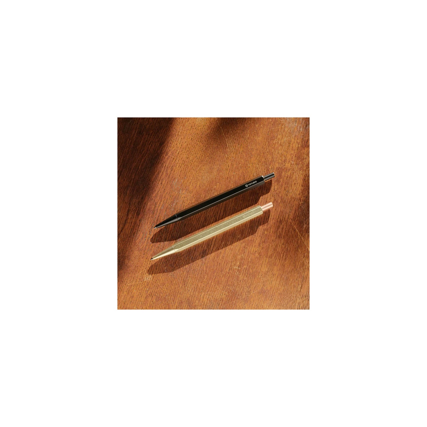 YSTUDIO Classic Revolve Mechanical Pencil Lite 0.7mm Brass