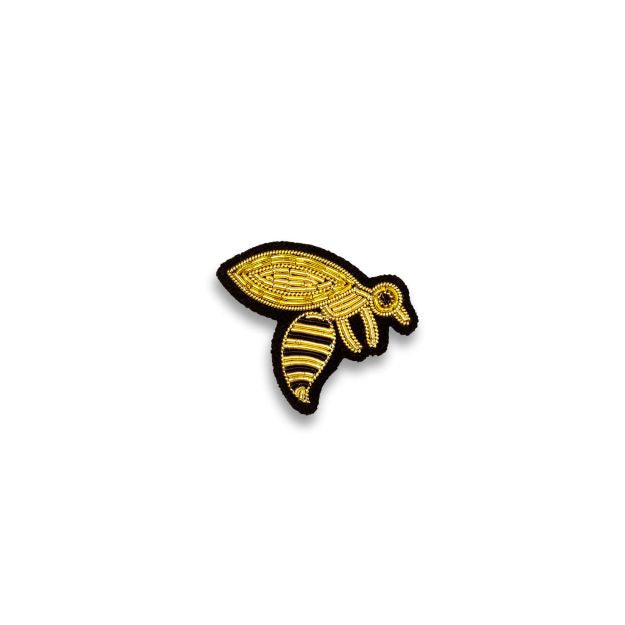 Macon&Lesquoy Hand-Embroidered Brooch