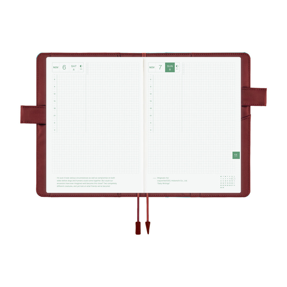 Hobonichi Cover A5 Colors: Misty Cedar
