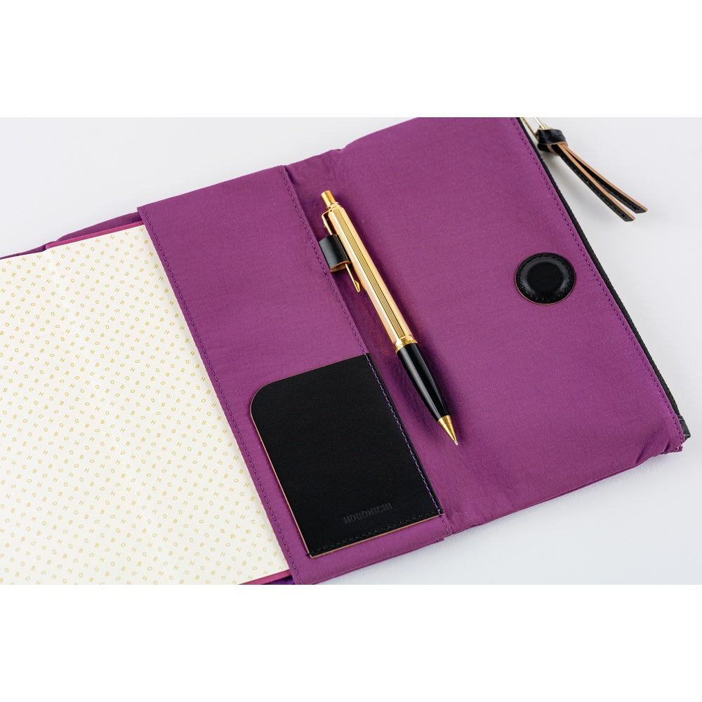 Hobonichi Weeks Cover 2026 Tragen: Purple
