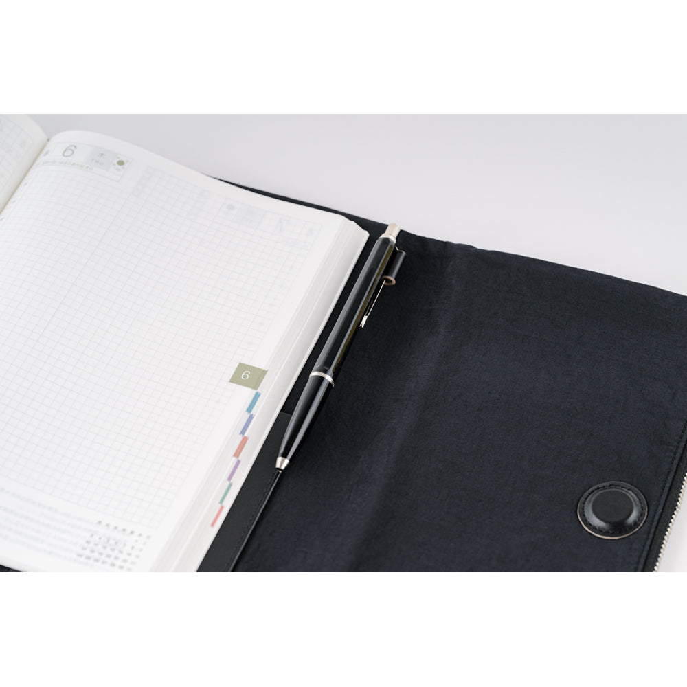Hobonichi Planner Cover Tragen Black
