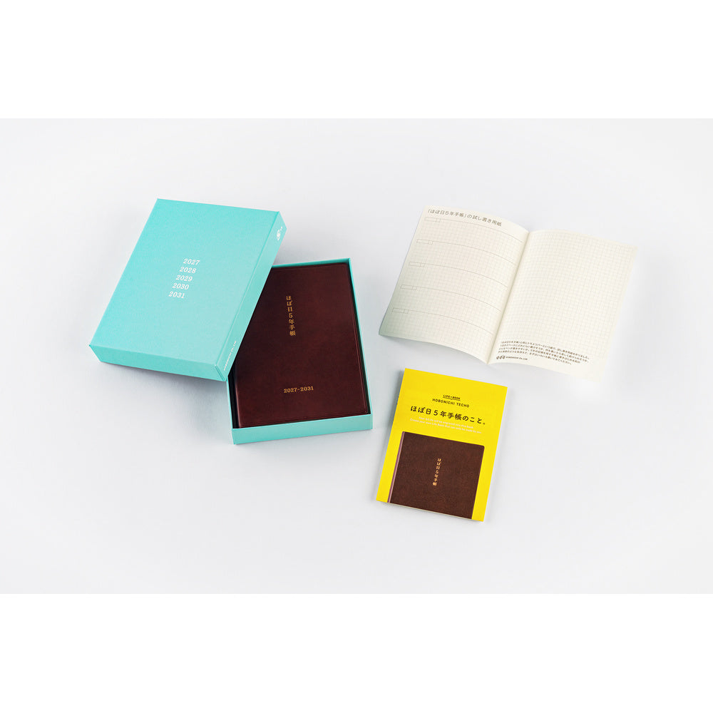 Hobonichi 5-Year Techo Japanese Book A6 (2027-2031)