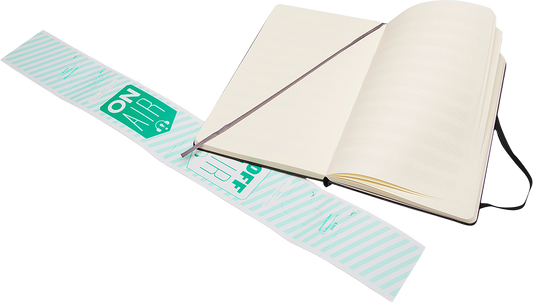 Moleskine Music Notebook Large Hardcover Black