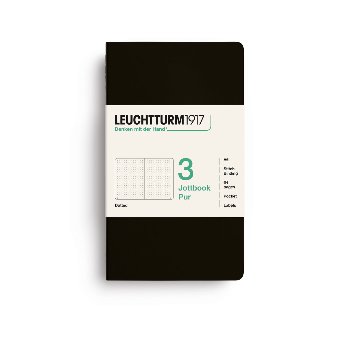 Leuchtturm Notebook Jottbook Small A6 Softcover Dot Grid