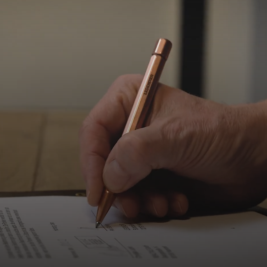 Legendär TWYST Copper Ballpoint Pen