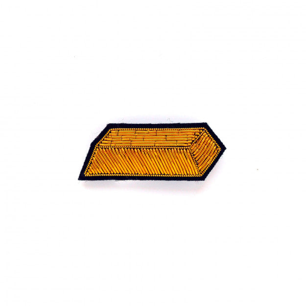 Macon&Lesquoy Hand-Embroidered Brooch
