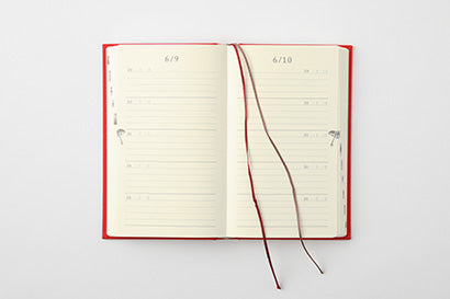 Midori 3-Year Diary Gate Brown
