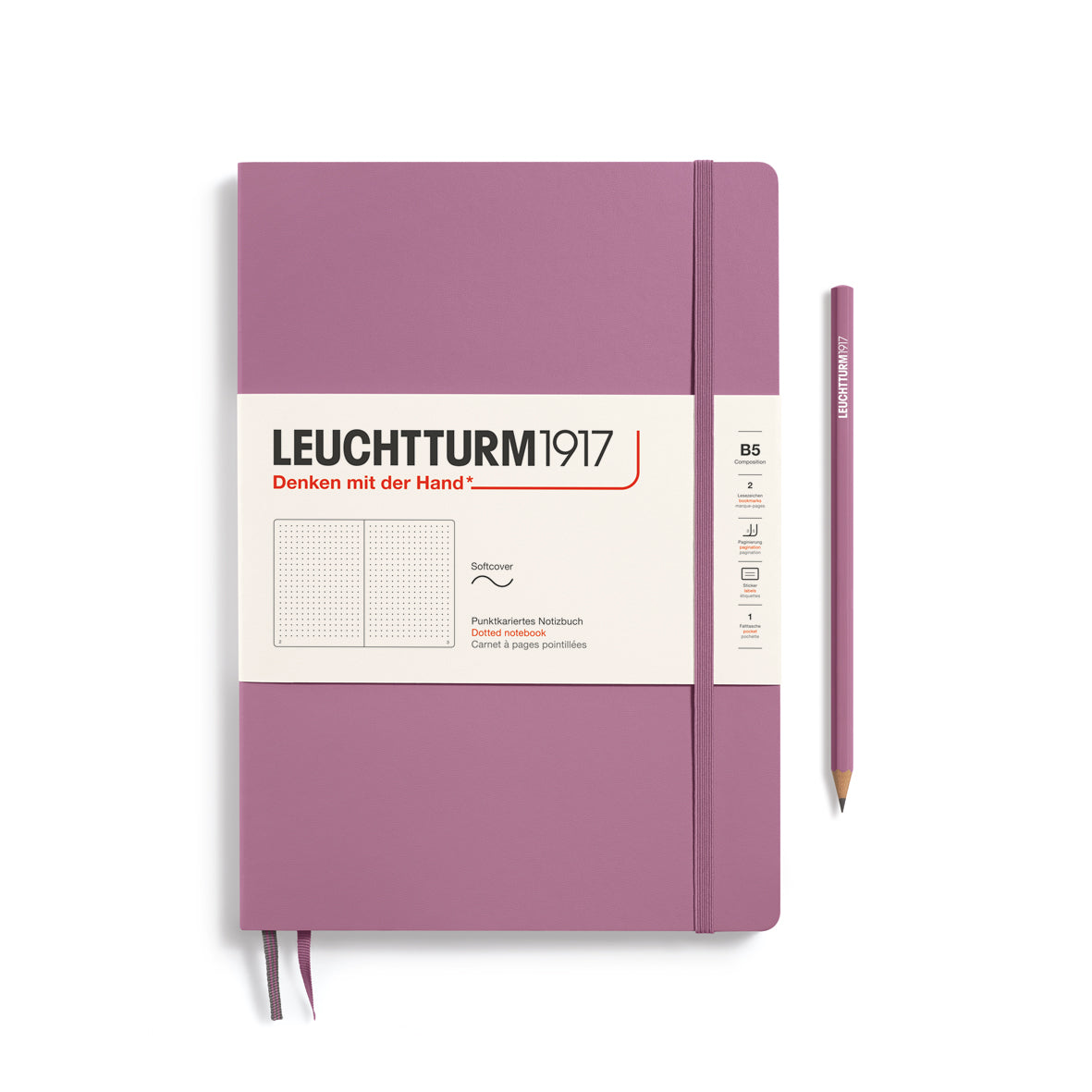 Leuchtturm Notebook Composition B5 Softcover Dotted