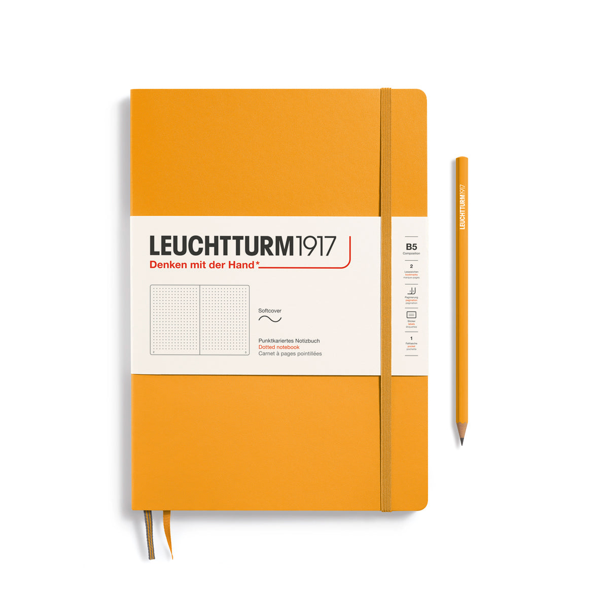 Leuchtturm Notebook Composition B5 Softcover Dotted