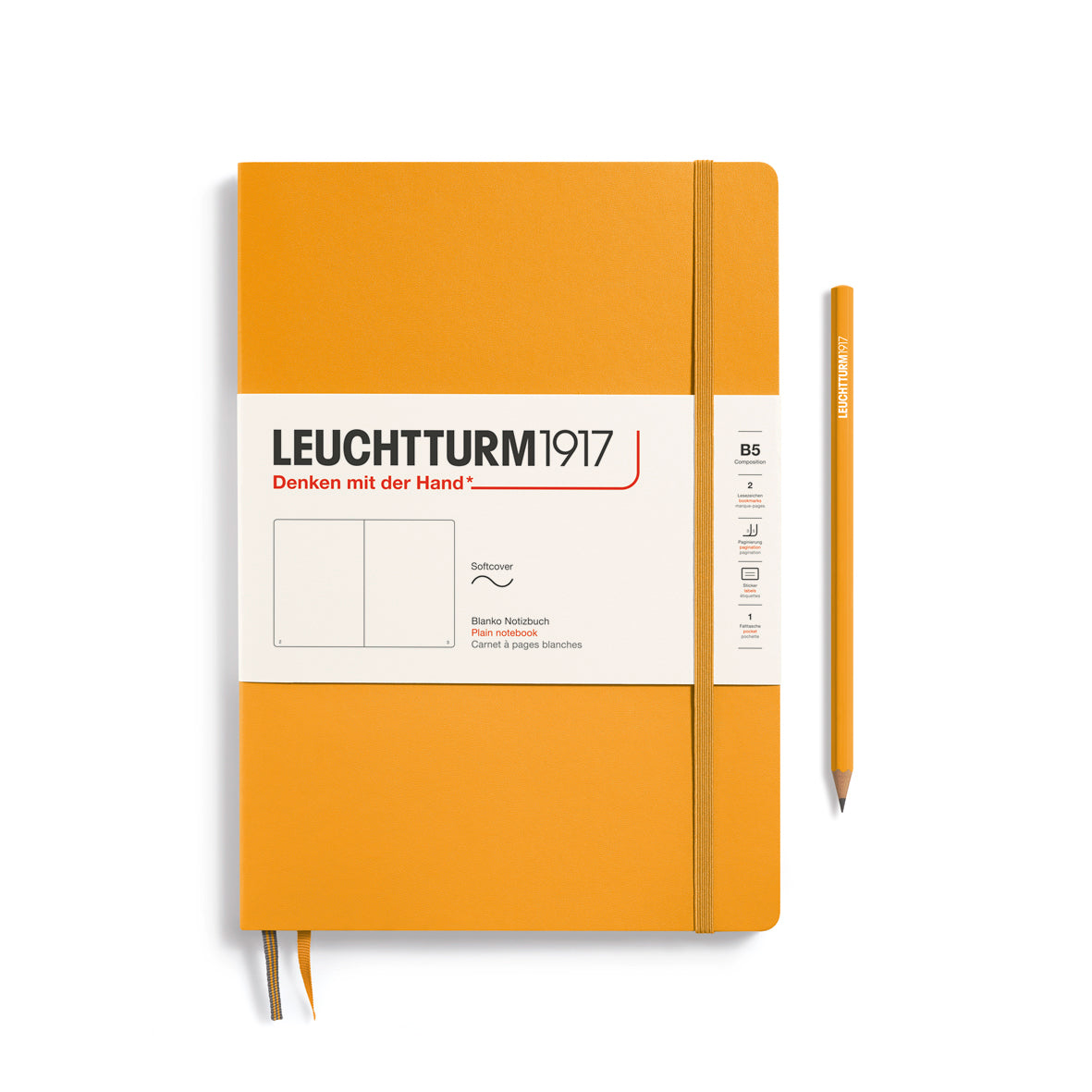 Leuchtturm Notebook Composition B5 Softcover Blank