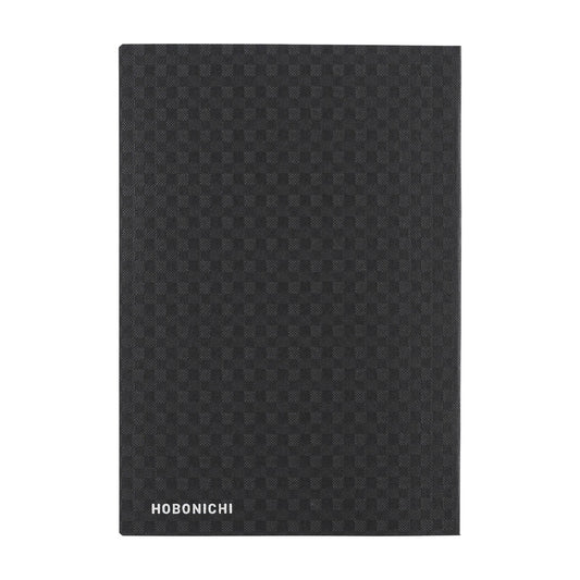 Hobonichi 2026 Planner HON A6 English Paper Series: Black Gingham