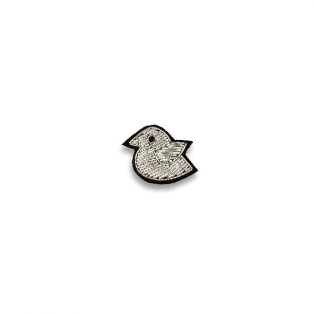 Macon&Lesquoy Hand-Embroidered Brooch