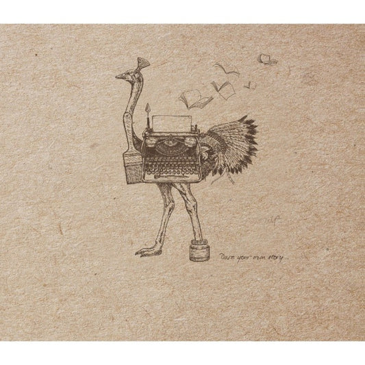 Clairefontaine Flying Spirit Sketchbook 15.5x15.5 Kraft, assorted