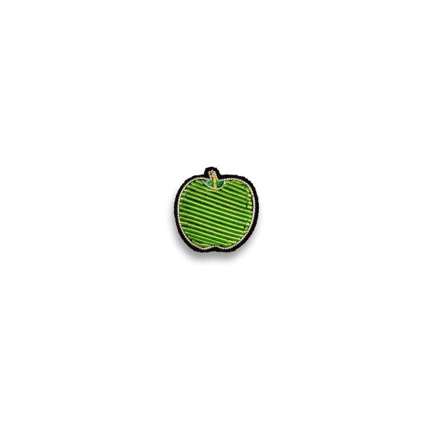 Macon&Lesquoy Hand-Embroidered Brooch