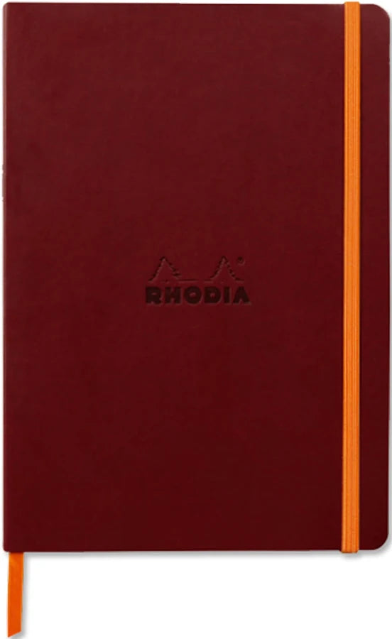 Rhodiarama Soft Notebook A5 Lined Wine