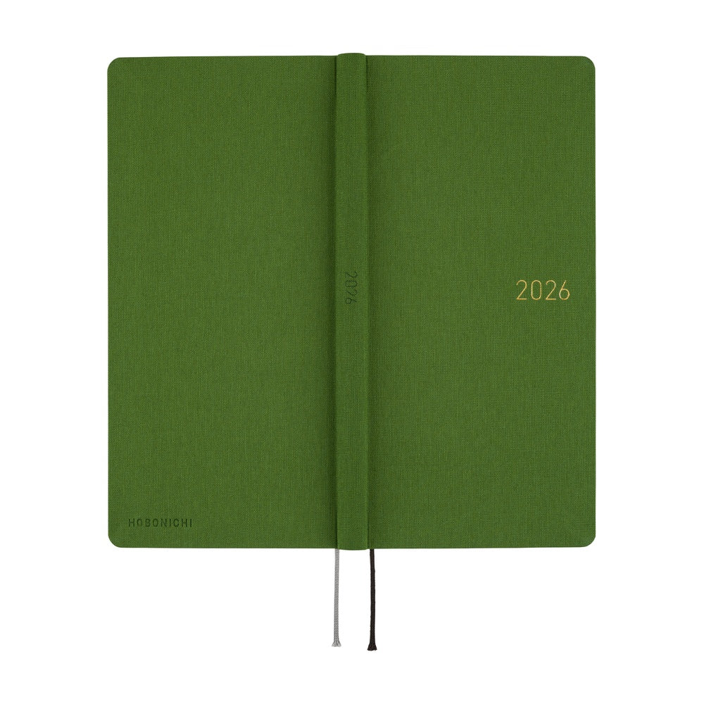 Hobonichi Planner Weeks 2026 ENG Colours