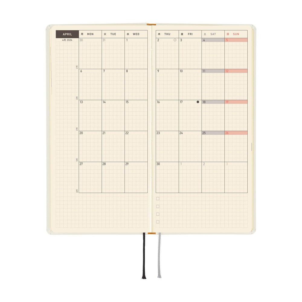 Hobonichi Planner Weeks 2026 ENG Yuichi Inoue: Amenimo Makezu
