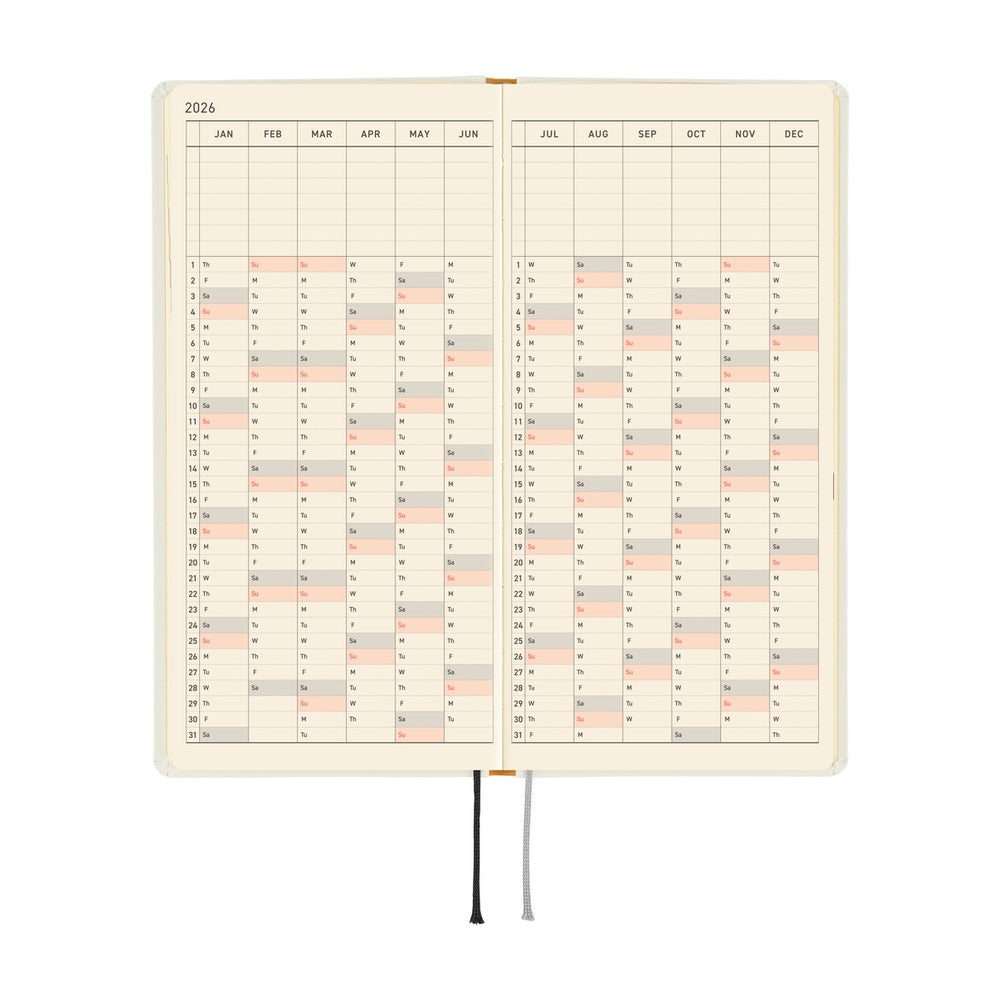Hobonichi Planner Weeks 2026 ENG Yuichi Inoue: Amenimo Makezu