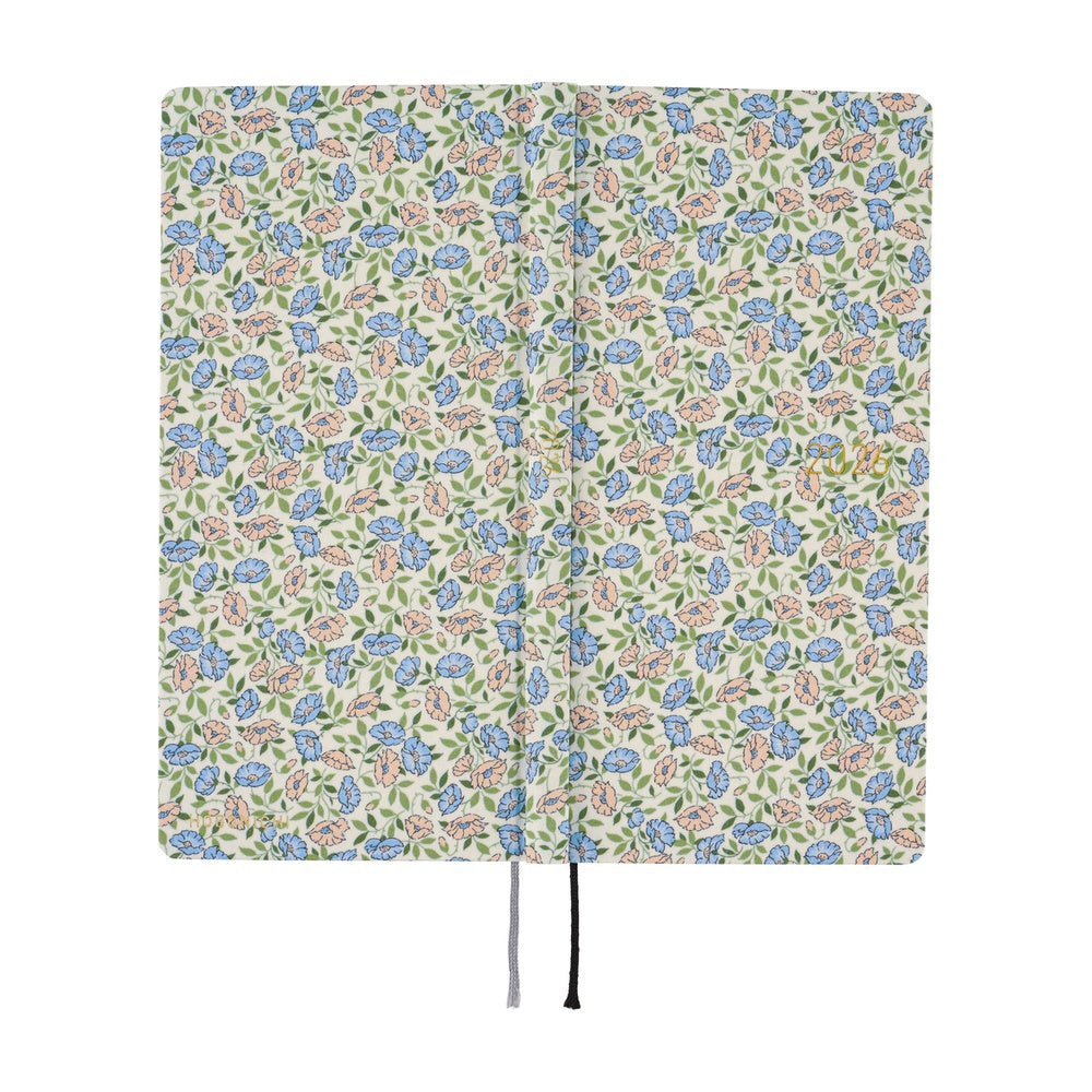 Hobonichi Planner Weeks 2026 ENG Liberty Fabrics: Sasha Kiora