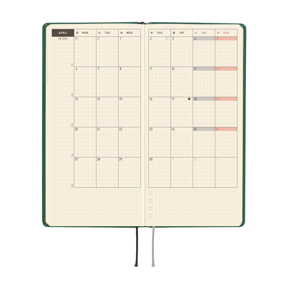 Hobonichi Planner Weeks 2026 ENG iyo okumi: A Story About Me