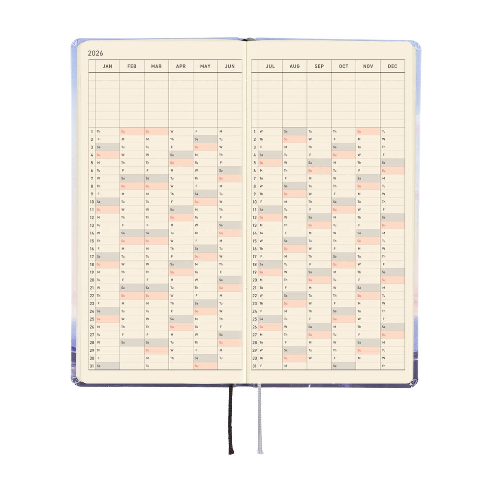Hobonichi Planner Weeks 2026 ENG Kyohei Sakaguchi: En Route to Kumamoto Port at Dawn