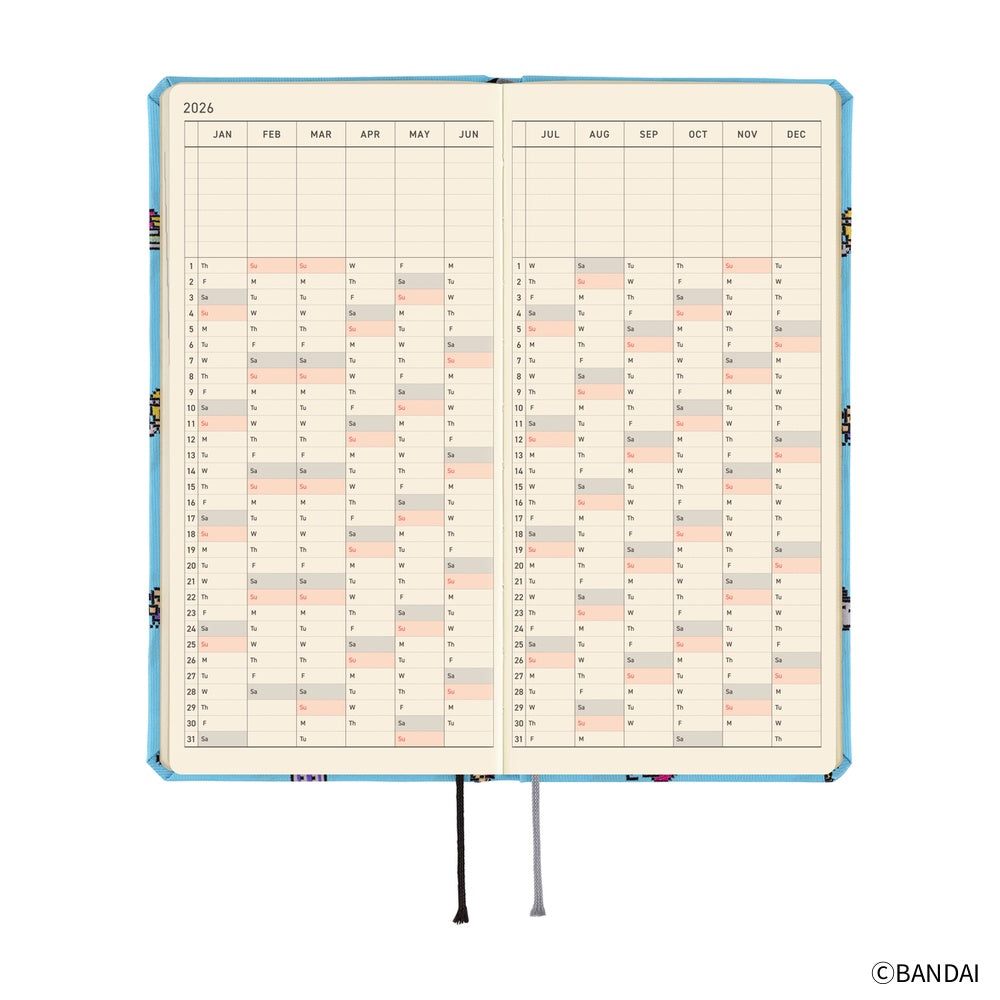 Hobonichi Planner Weeks 2026 ENG Our Tamagotchi