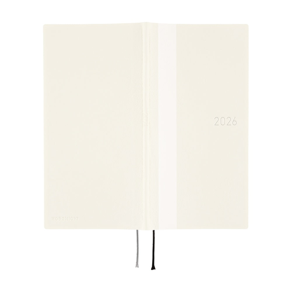 Hobonichi Planner Weeks 2026 ENG White Line