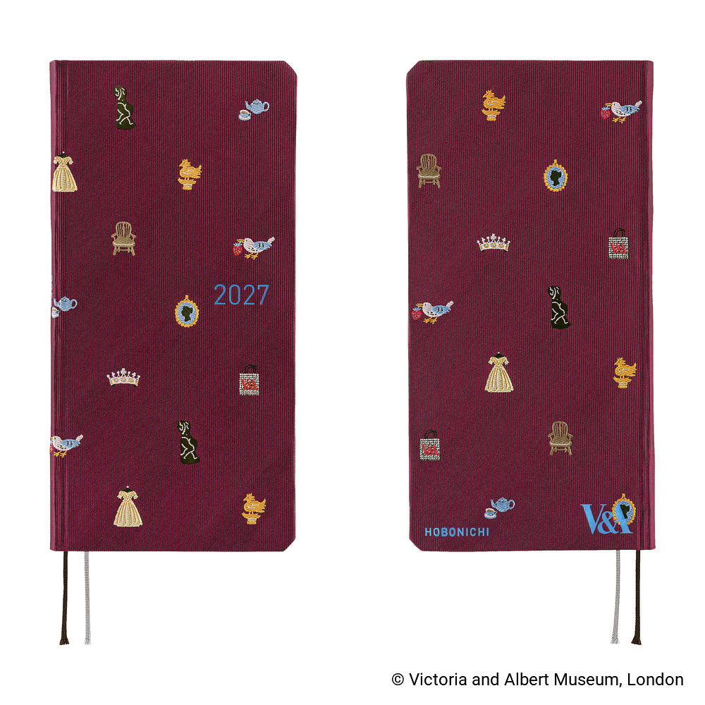 Hobonichi 2027 Planner Weeks ENG V&A Series: Welcome to the V&A