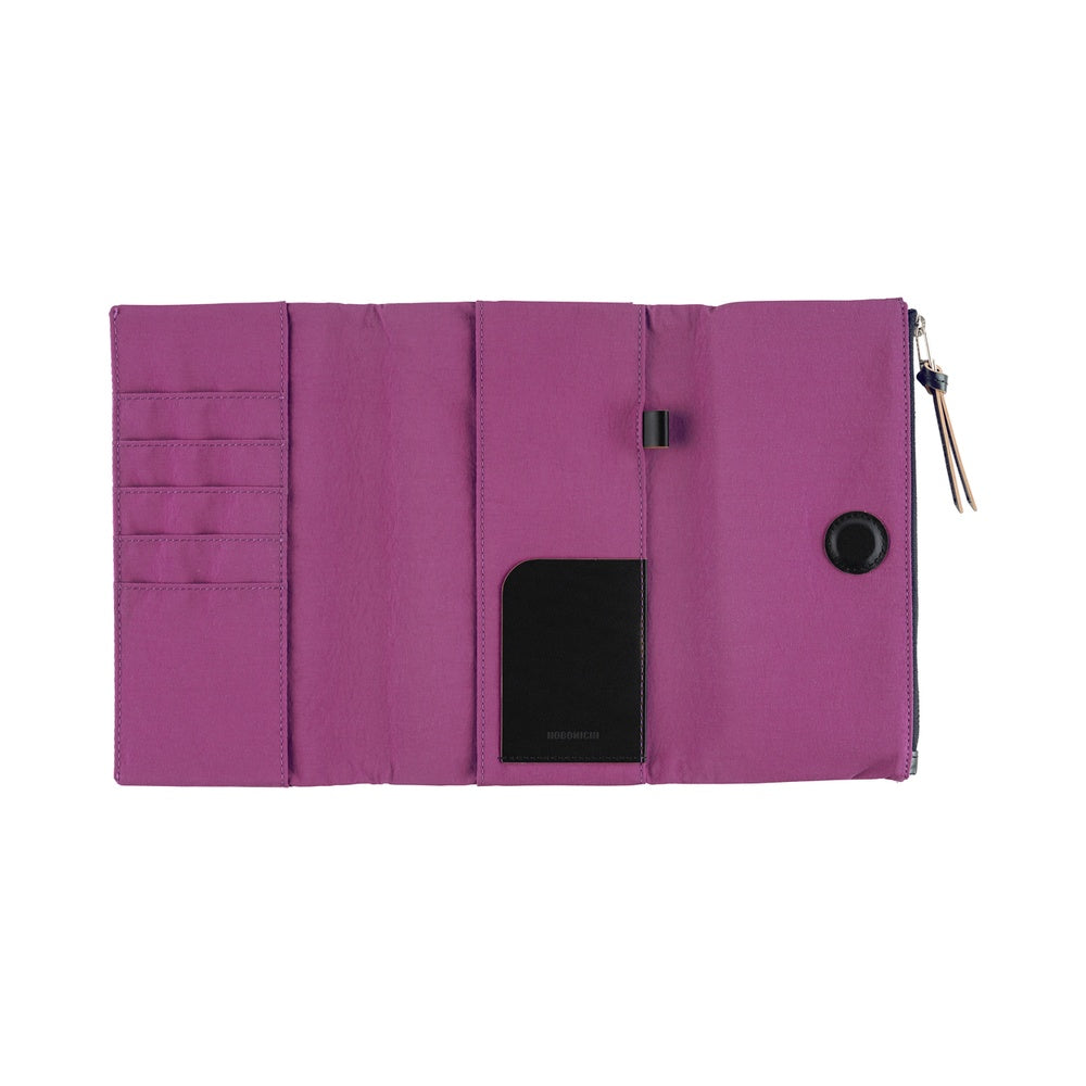 Hobonichi Weeks Cover 2026 Tragen: Purple