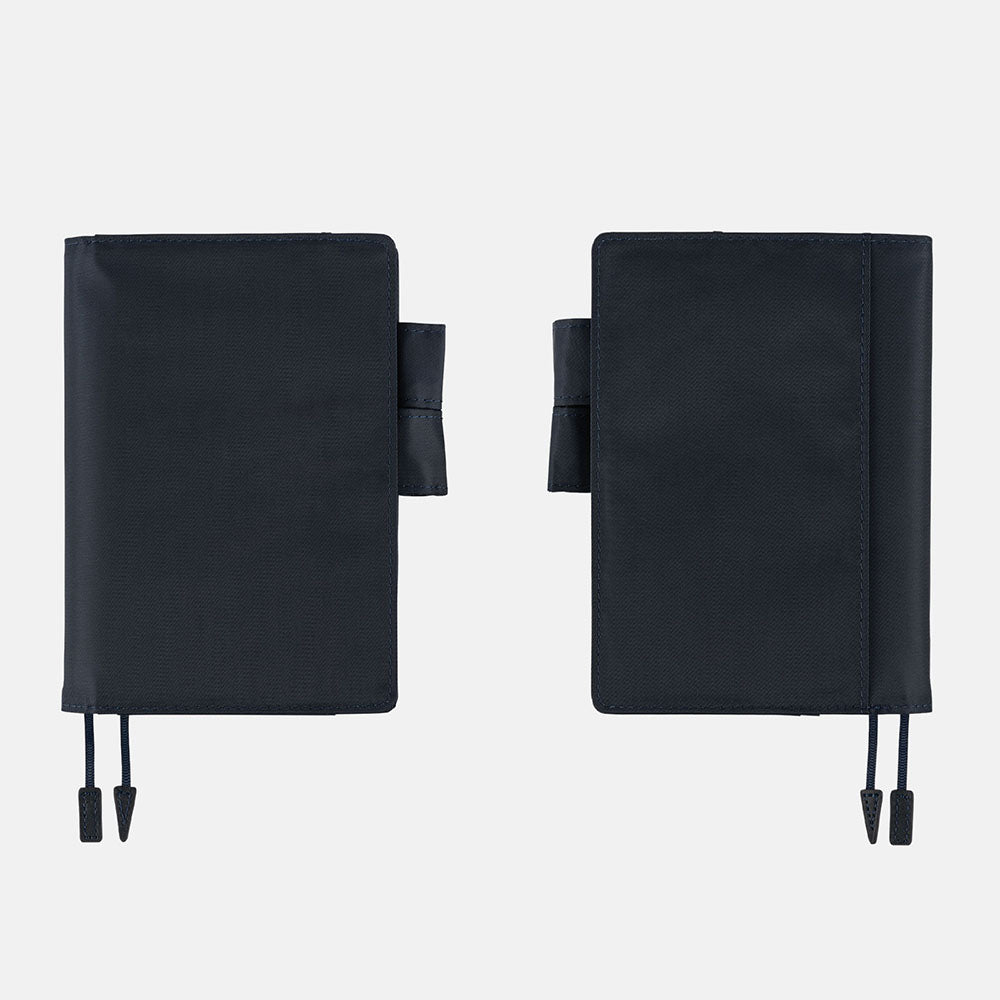 Hobonichi Notebook A6 Size Cover - Black And Pale Morocco