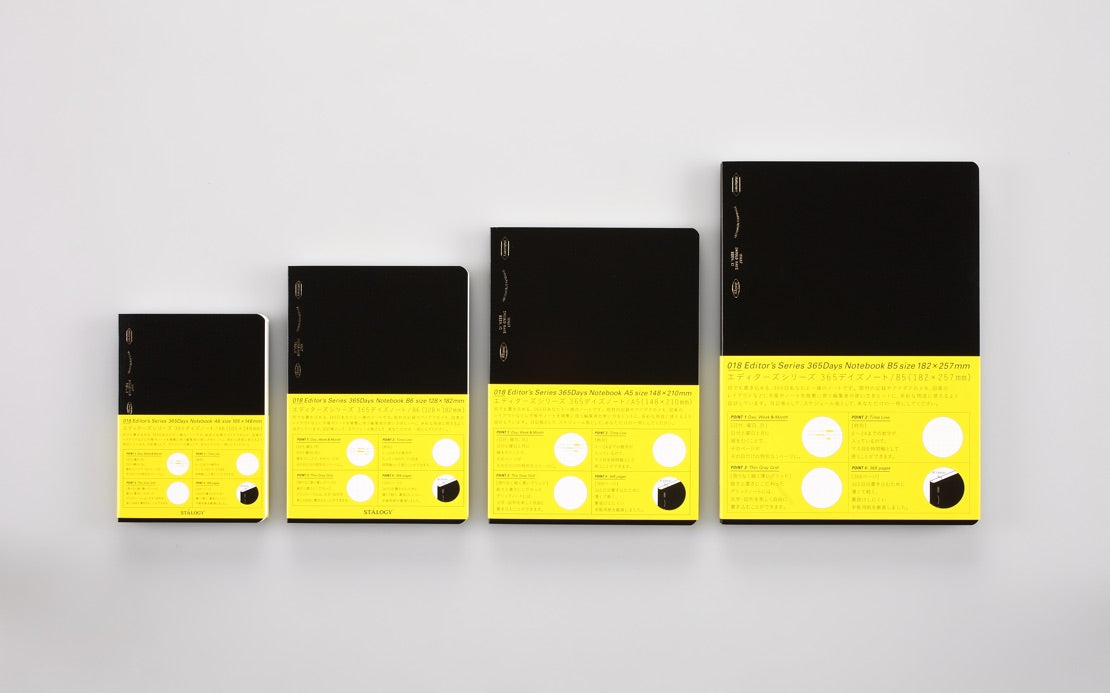 Stalogy 365 Days Notebook A6
