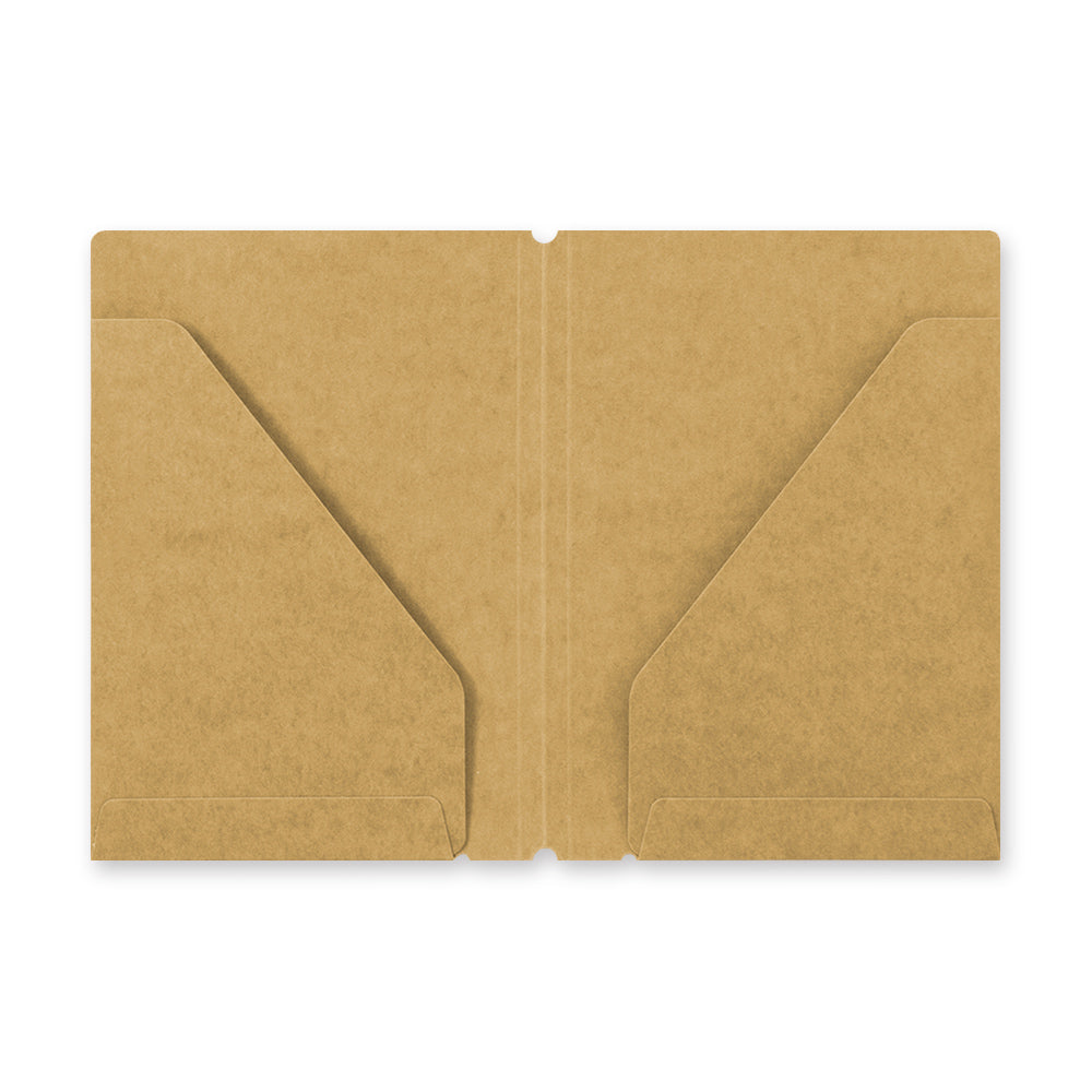010 TRAVELER'S Passport notebook Refill Kraft Paper Folder