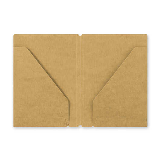 010 TRAVELER'S Passport notebook Refill Kraft Paper Folder
