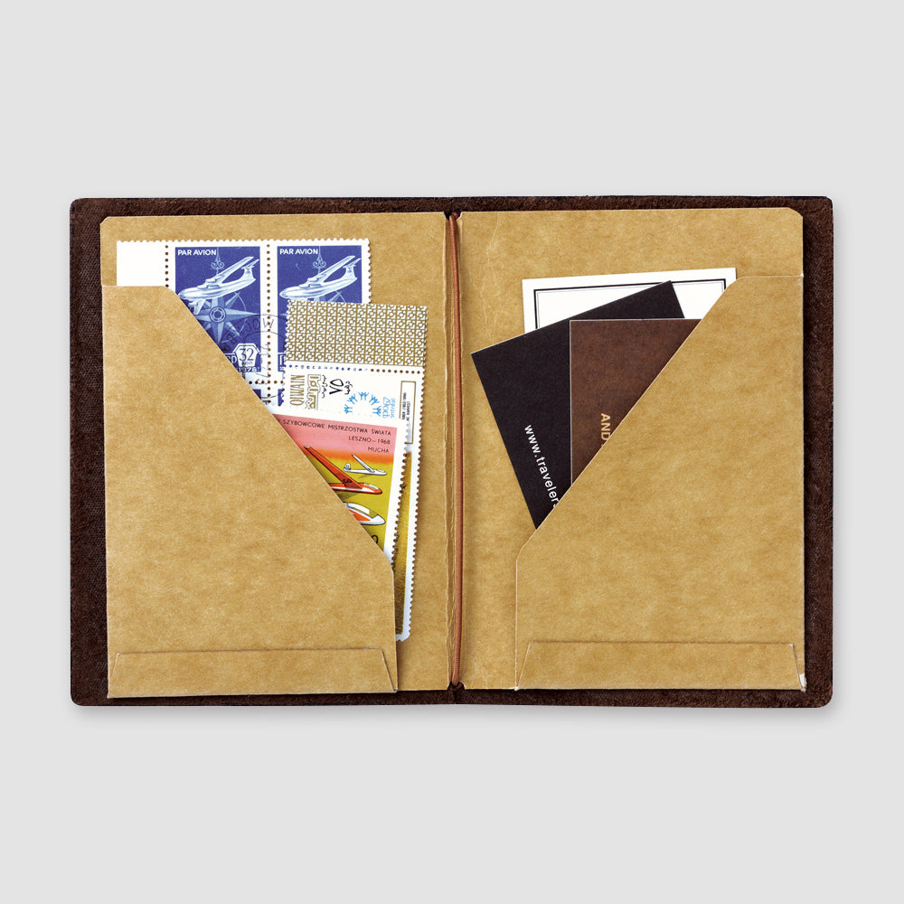 010 TRAVELER'S Passport notebook Refill Kraft Paper Folder