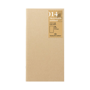 014 TRAVELER'S notebook Refill Kraft Paper